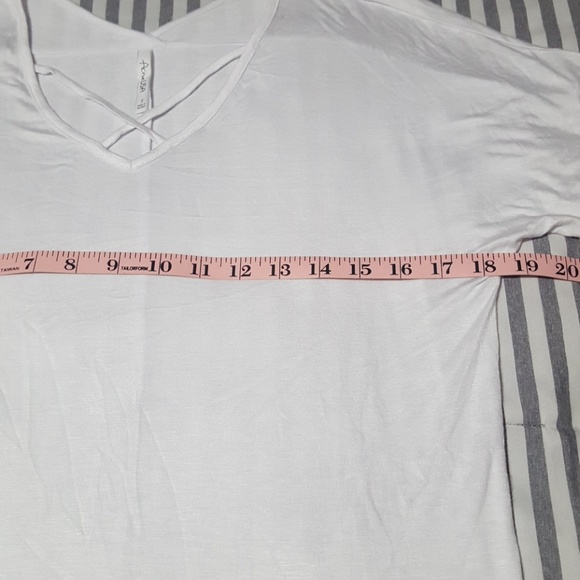 Women's soft tops white s and black L - Picture 6 of 7